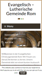 Mobile Screenshot of ev-luth-gemeinde-rom.org